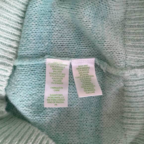 Lilly Pulitzer Olinia Sweater Seabreeze Blue Marled Ombre Women's Size S - Picture 7 of 8